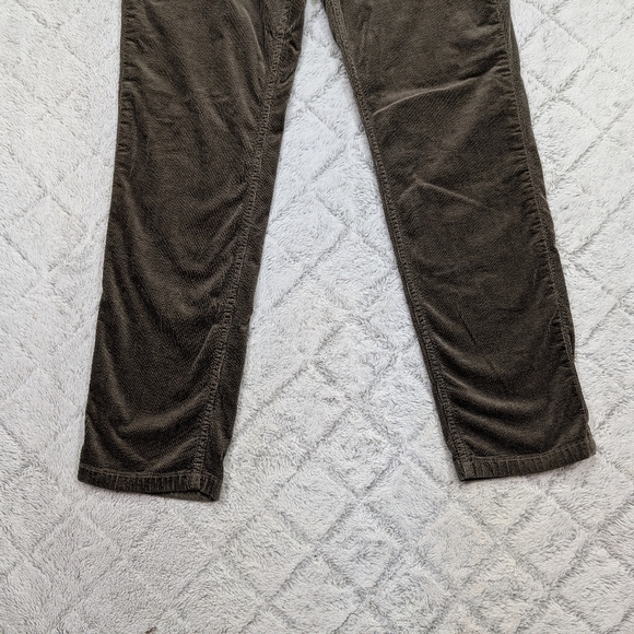 Mugsy Pants Mens 34x32 Brown Corduroy Retros Straight Work Casual Cotton Stretch - Picture 3 of 8